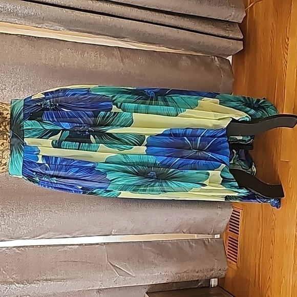 estelle blue maxi dress Lady Black Tie - Estelle Convertible Tie Maxi Dress